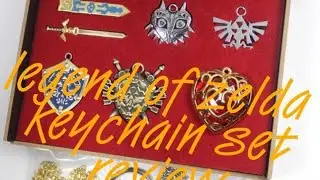 The legend of zelda keychain set review