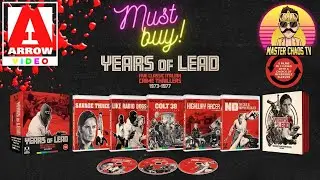 Бокс-сет YEARS OF LEAD от Arrow Video ОБЯЗАТЕЛЬНО К ПОКУПКЕ!