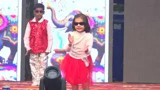 Mera vala dance program in Annual function Rhythm at SS English School ✓