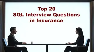 Top 20 SQL Interview Questions in Insurance Domain
