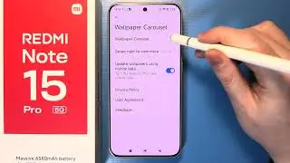 Redmi Note 15 Pro 5G: How To Enable/Disable Wallpaper Carousel