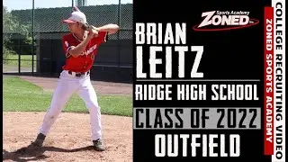 Brian Leitz College Baseball Recruiting Video-Class of 2022