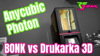 Anycubic Photon - Drukarka 3D - kalibracja, druk i pierwsze wrażenia! | RC Bonk