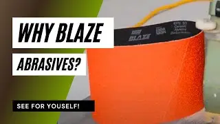 Toughest Sand Paper for Floors | Norton Blaze on Aluminium Oxide Wood Finish