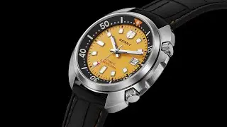 BERNY 2024 New Compressor Diver Watch - AM1970M, 20ATM, Super Luminous, Fluoroelastomer Strap