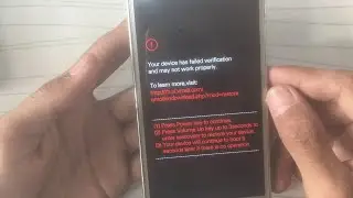 Huawei Y5-2017/MYA-L22 Flashing | Your device has failed verification fixed
