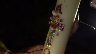 Bendición del Cirio Pascual