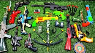 Collecting 7 Sniper Rifles and AK47 Guns Archery Gun Machine Gun Grenade Shotgun Pistol M16 Stun Gun