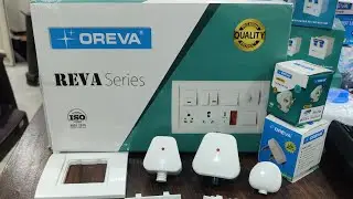 #oreva #modular #sockets  #6amprayer #3pin #JST3200 and #5pin with #shutter #JST3217 #10a #univarsal