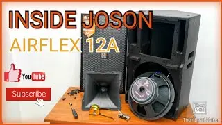 INSIDE JOSON AIRFLEX 12 ACTIVE SPEAKER | SULIT BA???🧐 | MGA LAMAN NG JOSON AIRFLEX 12A