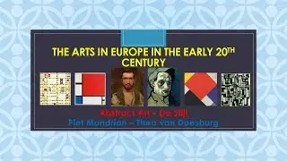 De Stijl - Piet Mondrian & Theo van Doesburg, 20th century