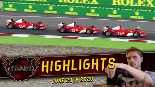 Open Lobby Chaos & Ascari Masterclasses - Zammus Twitch Highlights #6! F1 2019 Multiplayer Gameplay!