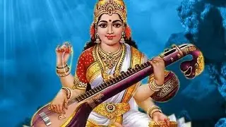maa saraswati  ki painting || सरस्वती माता जी का चित्र आसानी से कैसे बनाएं @kishorbakoliyaart95 