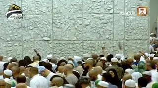 رمي الحجاج للجمرات الثلاث الأحد 11-12-1435 جمرة صغرى وسطى كبرى أول أيام التشريق ثاني ايام الأضحى2014