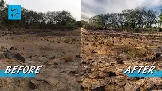 How to Change Sky and Enhance a Landscape Photo, Photography Post Processing Photoshop Tutorial