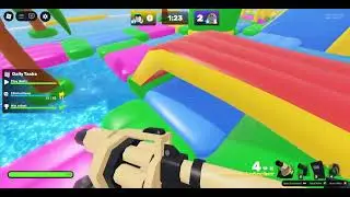 defeating my brother in rivals roblox!