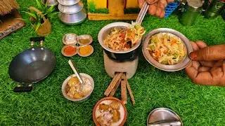 Matar Pulao ke saath Matha Phulki = full desi sukoon 💚 #mini #pulao #mathaphulki #food #miniature