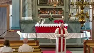 H&ouml;gm&auml;ssa i Larsmo kyrka s&ouml;ndagen 28 maj 2023