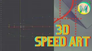 3D Animation Timelapse: Blocking & Splining Speed Art | Creative Process Unveiled