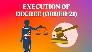 Execution of Decree | CPC  | Order-21 | @Shagun_Srivastava