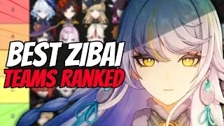 All Best Zibai Teammates Tier List Ranked! (Genshin Luna IV Discussions)