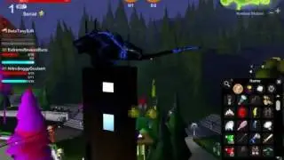 Nimbus Plaza Lego Universe Mythran-Spawned Dragons in Nimbus