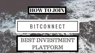How to Join Bitconnect And Start A loan