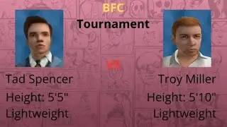 Bully Fighting Competition: Tad Spencer vs Troy Miller/ Eliminations