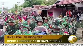 DI |  11 PESSOAS MORRERAM E 19 ESTÃO DESAPARECIDAS DEPOIS DE UM DESLIZAMENTO DE TERRAS NA INDONÉSIA