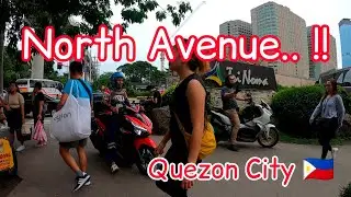 Somewhere in North Ave. Q. C. 🇵🇭 Virtual Walking Tour../ sajugi Tv 🎭