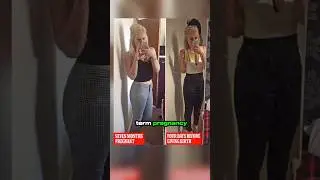 9 Months Pregnant & She Didn&rsquo;t Know..👀