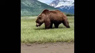 Huge Impressive Bear From Kodiak Island #shorts