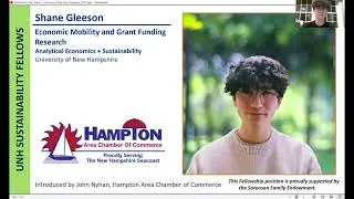 2025 Sustainability Fellowship Shane Gleeson (Hampton Area Chamber of Commerce)