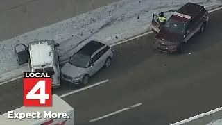 Extreme cold causes slew of crashes in Metro Detroit