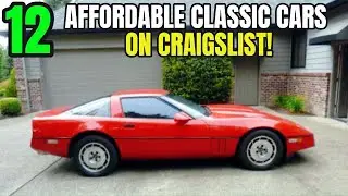 12 Budget Friendly Classic Cars Found on Craigslist!