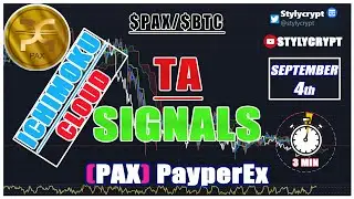 🍧 PAYPEREX PAX COIN -  4 SEPTEMBER - $PAX price Technical Analysis How to use Ichimoku Cloud
