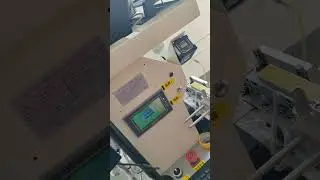 Cables applicator printing equipment semi automatic print labeller for USA customer