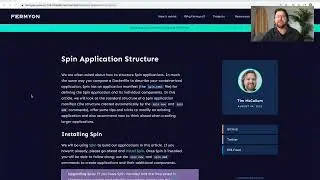 Spin V1 Application Structure
