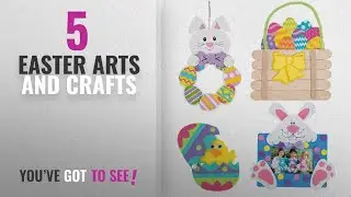 Top10 Easter Arts And Crafts [2018]: Easter Craft Kits | Hatching Chick Magnet Egg, Easter Basket