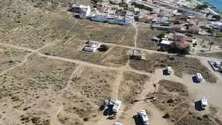 Mazarr&oacute;n free camp site by the sea