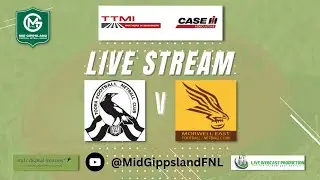 MGFNL Round Three 2023 - Toora v Morwell East LIVE STREAM