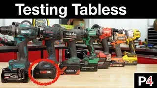 Most Powerful Cordless Drill, Part 4 Tabless Batteries