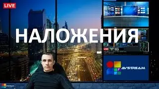 Как пользоваться vMix? Наложение 10 слоев. Мультикамерная трансляция