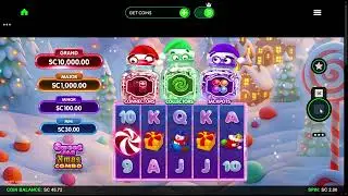 Crown Coins Casino Coin Tornado, Sweet Jar Xmas Hold and Win 12/20/25  6:52pm A Little Win