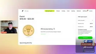 New #IPO on Robinhood Fermi #FRMI