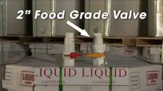 Liquid Bulk Container Evacuation Valves