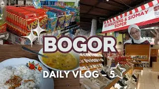 DAILY VLOG — 5 | BOGOR W/ FAM 🍽🍲