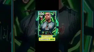 106 rated Dida 🔥🔥||Goal keeper Dida 106 rated special training.