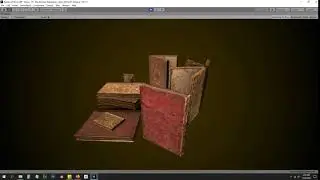 Aged Books Asset Preview