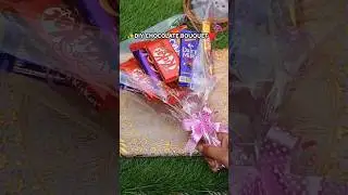 Diy chocolate bouquet &hearts;️ #diy #craft #shortfeed #trending #viralvideo #diycraft #ushnaabbasi